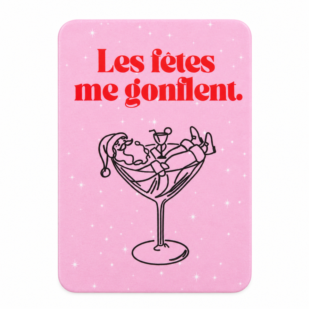 ENCRE ET CREATIONS - MAGNETS - THEME J'AIME PAS NOEL