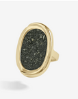 LEO SEDIM - Bague ALMERIAS pyrite