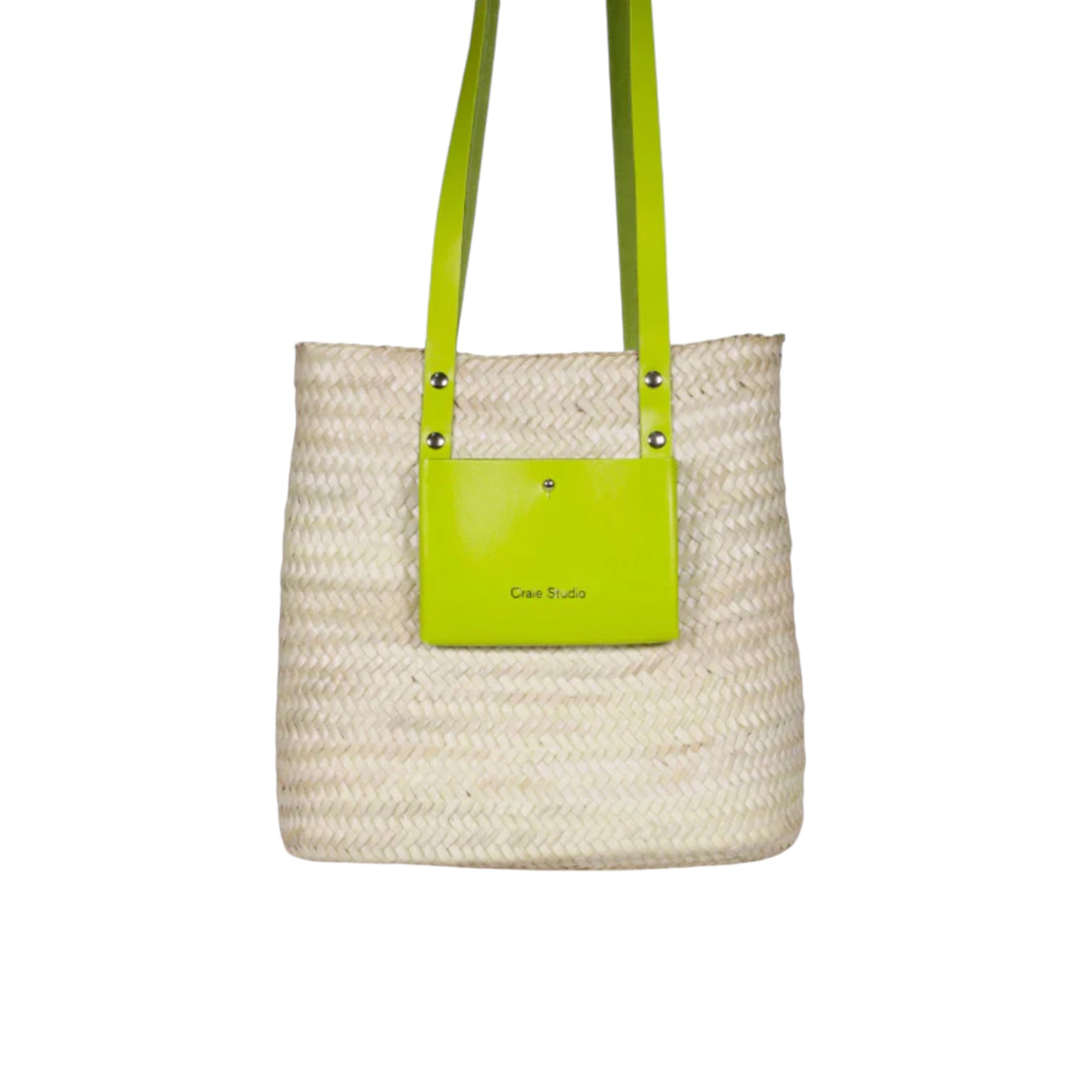 CRAIE STUDIO - PANIER PRISME LIME