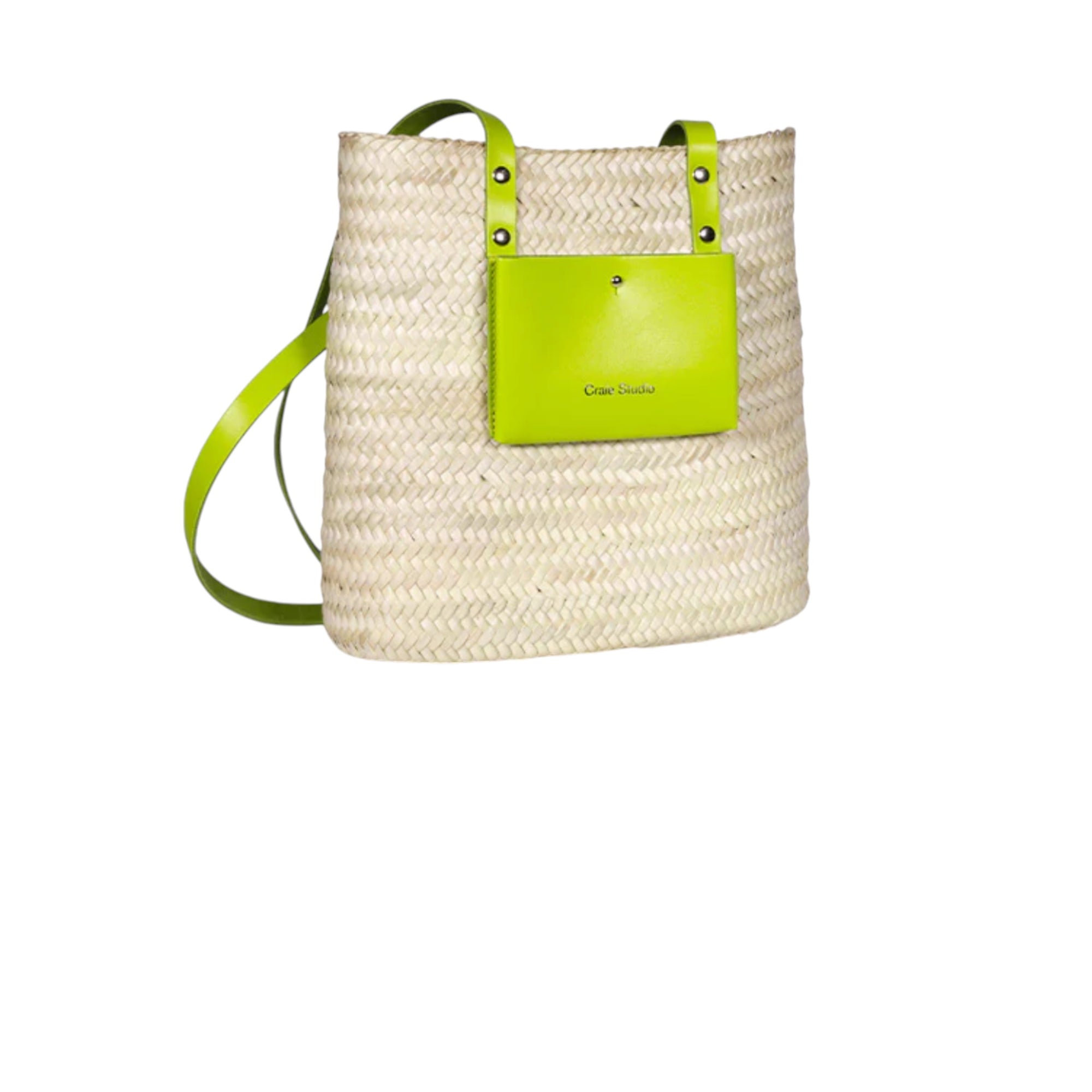 CRAIE STUDIO - PANIER PRISME LIME