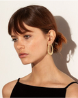 CHIC ALORS - Boucles d'oreilles LOKO dorées