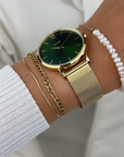 CLUSE - MINUIT Monttre CW10206 GREEN/GOLD