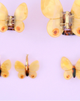 COUCOU SUZETTE - Boucles d'oreilles Papillon jaune