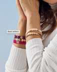 SIMONE A BORDEAUX - Bracelet - COLORSMILE midi gold