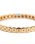 SIMONE A BORDEAUX - Bracelet mini gold et strass