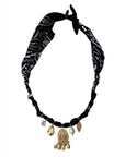 BADHNATI JEWELRY - Thème Midnight - Collier médaille midnight