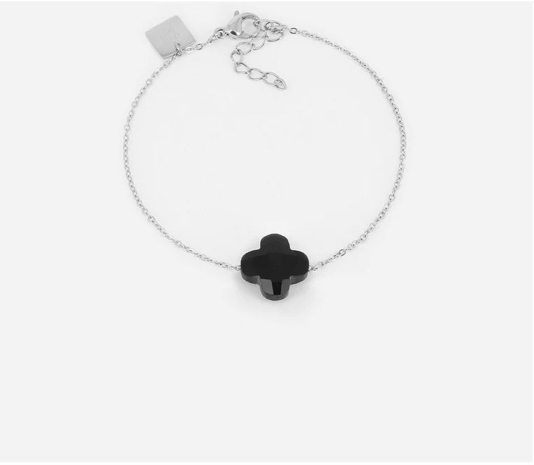 ZAG BIJOUX - Bracelet VEGA acier noir