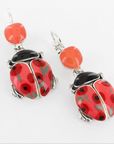 TARATATA - Boucles d'oreilles dormeuses thème COX rouge