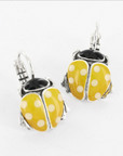 TARATATA - Boucles d'oreilles dormeuses thème COX jaune