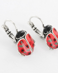 TARATATA - Boucles d'oreilles dormeuses thème COX rouge