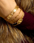 MYA BAY - Bracelet DIWALI BOHEME or