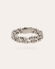 GAS BIJOUX - Bracelet TREVISE double finition rhodium