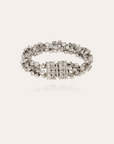 GAS BIJOUX - Bracelet TREVISE double finition rhodium