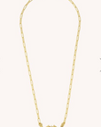 MYA-BAY - Collier GOLD BIG TALISMAN or