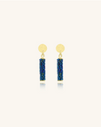 SANTIBE - Boucles d'oreilles MINI ODETTE - bleu marine