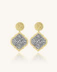 SANTIBE - Boucles d'oreilles DIAMANTE - argent