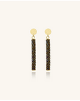 SANTIBE - Boucles d'oreilles ODETTE - noisette