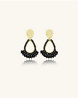 SANTIBE - Boucles d'oreilles MINI RIO - noir