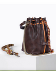 CRAIE STUDIO - Sac BIBI en cuir perforé CHOCO