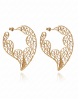 GAS BIJOUX -Boucles d'oreilles PAULE dorées à l'or fin
