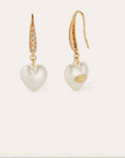 GAS BIJOUX - Boucles d'oreilles YAO LOVE métal doré à l'or fin