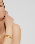 GAS BIJOUX - Bracelet BREVA doré métal à l'or fin