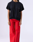 ADORE - T-shirt Aline Marine