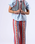 ADORE - Gilet court Victoire rayé