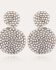 GAS BIJOUX - Boucles d'oreilles Onde Gourmette argentées CLIP