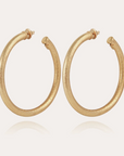 GAS BIJOUX - Boucles d'oreilles créoles Maori grand modèle dorées
