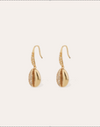 GAS BIJOUX - Boucles d'oreilles YAO COKI strass dorées à l'or fin