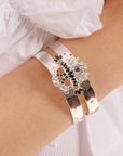 HIPANEMA - Bracelet Frozen argenté
