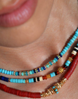 HIPANEMA - Collier Jaipur Turquoise
