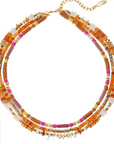 HIPANEMA - Collier Trion Camel