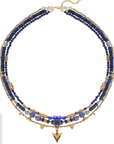 HIPANEMA - Collier Trion Bleu