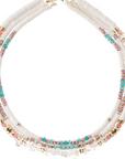 HIPANEMA - Collier Trion Blanc