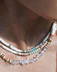 HIPANEMA - Collier Trion Blanc