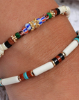 HIPANEMA - Collier Twinsy crème