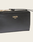 LANCEL - Origami - Porte-cartes noir