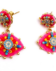 HYPNOCHIC - Boucles d'oreilles Eyes Rose