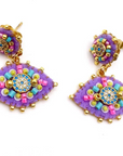 HYPNOCHIC - Boucles d'oreilles Eyes Parme