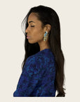 MAISON PERNILLE - Boucles d'oreilles - Asha Bleu