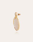 GAS BIJOUX - Boucles d'oreilles SUN DIVA rand modèle dorée à l'or fin