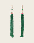 HIPANEMA - Boucles d'oreilles Kerry Emeraude