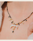 HIPANEMA -  Collier Gallica Noir