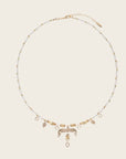 HIPANEMA -  Collier Gallica Blanc