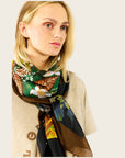 WILD - Foulards Winter Jungle Kaki