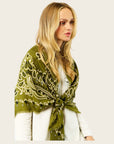 WILD - Foulards Paisley Big Kaki