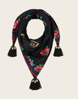 WILD - Foulards Ocampo Noir