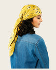 WILD - Foulards Paisley Medium Camel